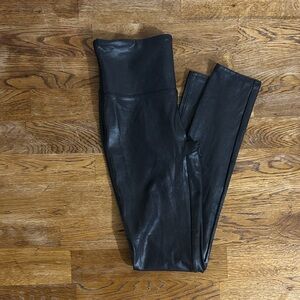 Spanx faux leather leggings